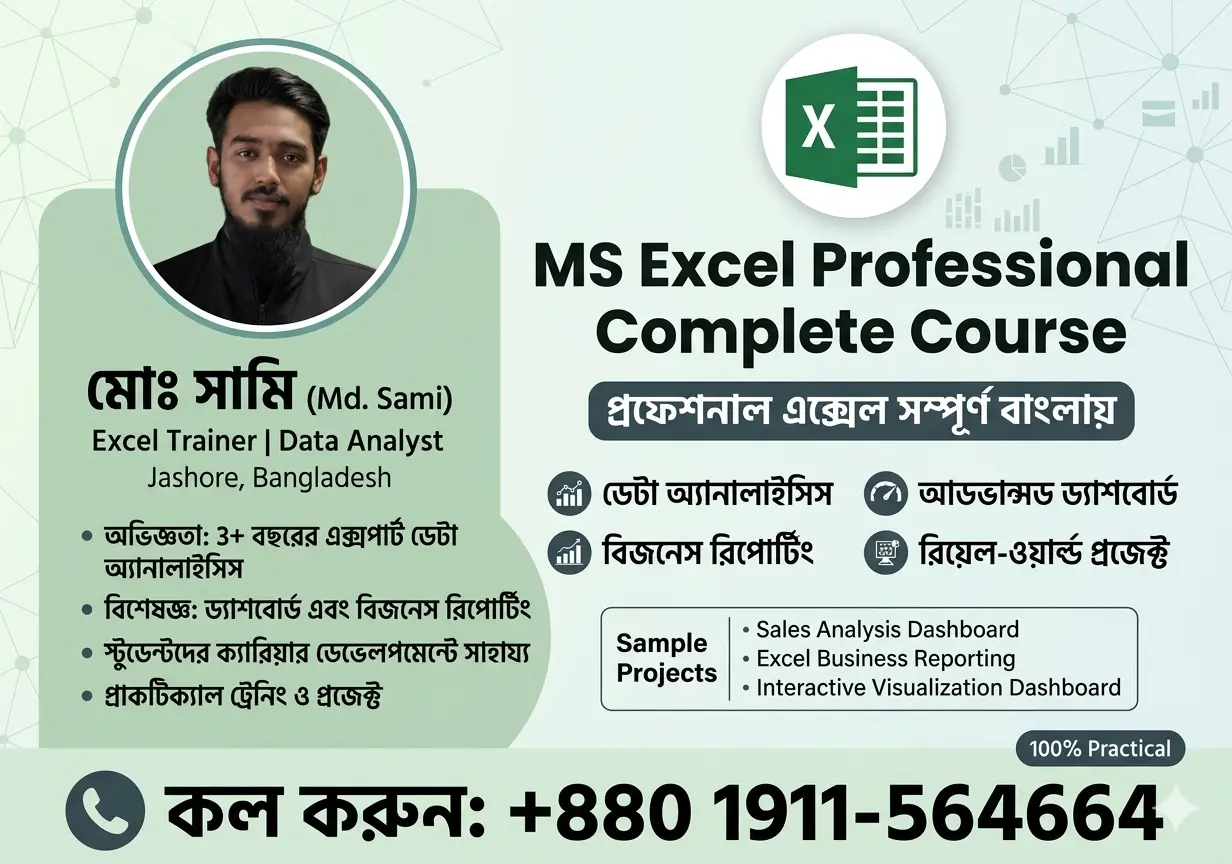 MS Excel Professional Complete Course