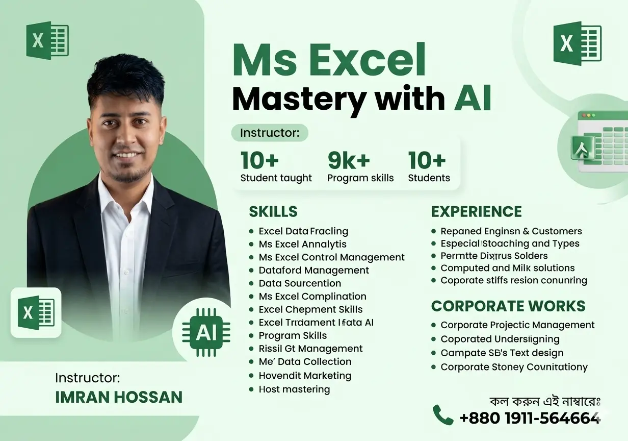 MS Excel Mastery with AI